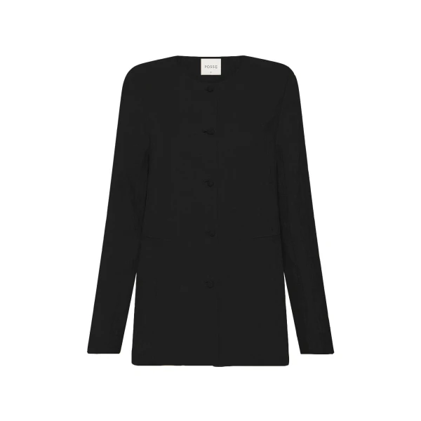Rio Shift Jacket - Black by Posse the Label ‚Äì luxury jackets in Black available at Coveti