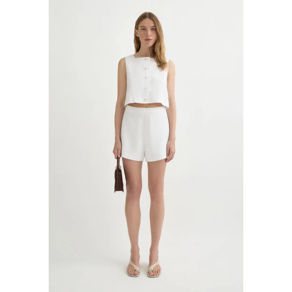 Posse Rio Top - Ivory – sustainable Tops in Ivory from Australian designer at Coveti.