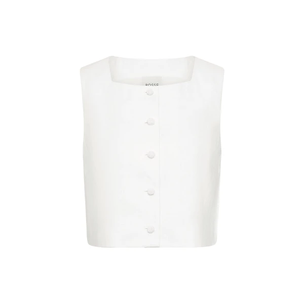 Rio Top - Ivory by Posse the Label ‚Äì luxury tops in Ivory available at Coveti