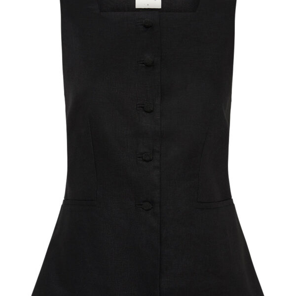 Rio Vest - Black by Posse the Label ‚Äì luxury jackets in Black available at Coveti