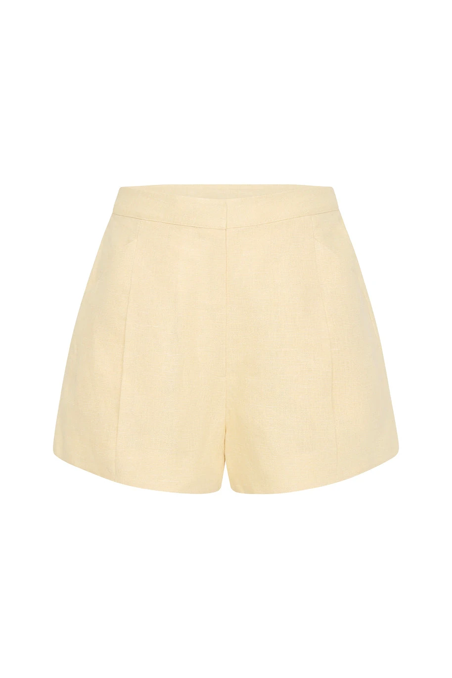 Posse Rosalie Short - Dusty Citron – Minimalist Sustainable Shorts | Coveti Rosalie Short - Dusty Citron by Posse the Label ‚Äì luxury shorts in Yellow available at Coveti