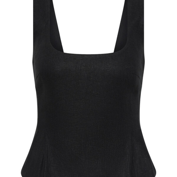 Rosalie Top - Black by Posse the Label ‚Äì luxury tops in Black available at Coveti