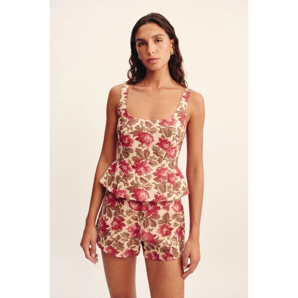 Posse Rosalie Top - Rose Bud – sustainable Tops in Pink from Australian designer at Coveti.