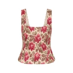 Rosalie Top - Rose Bud by Posse the Label ‚Äì luxury tops in Pink available at Coveti