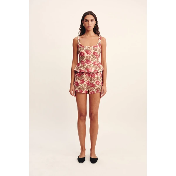 Posse Rosalie Top - Rose Bud – sustainable Tops in Pink from Australian designer at Coveti.