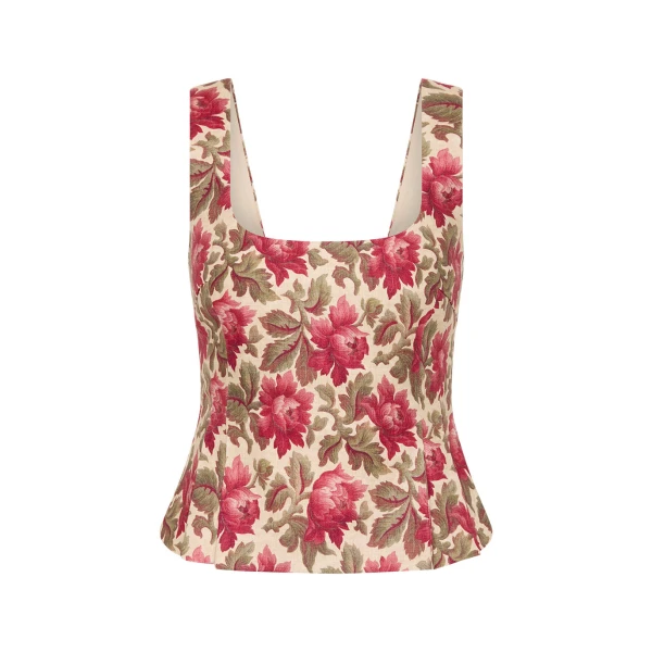 Rosalie Top - Rose Bud by Posse the Label ‚Äì luxury tops in Pink available at Coveti