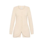 Sabrina Cardigan - Cream by Posse the Label ‚Äì luxury knitwear in Ivory available at Coveti
