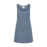 Thea Shift Dress - Steel Blue by Posse the Label ‚Äì luxury dresses in Blue available at Coveti