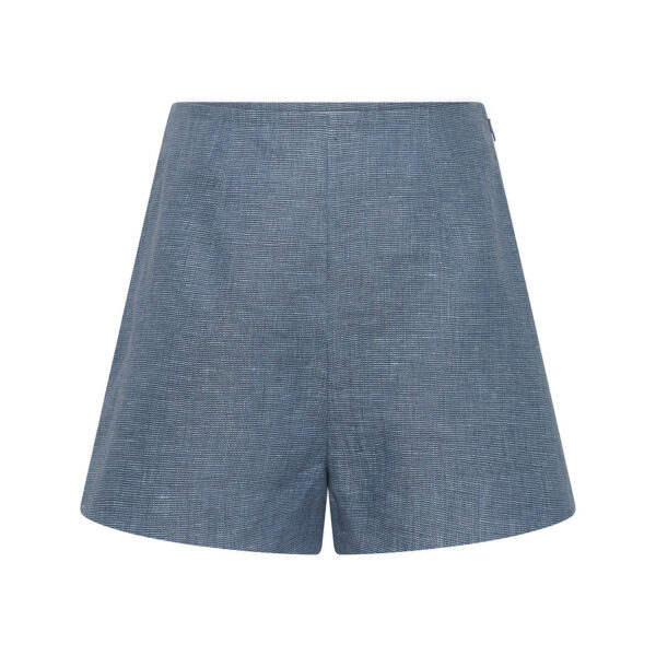 Thea Short - Steel Blue by Posse the Label ‚Äì luxury shorts in Blue available at Coveti