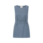Thea Tunic - Steel Blue by Posse the Label ‚Äì luxury dresses in Blue available at Coveti