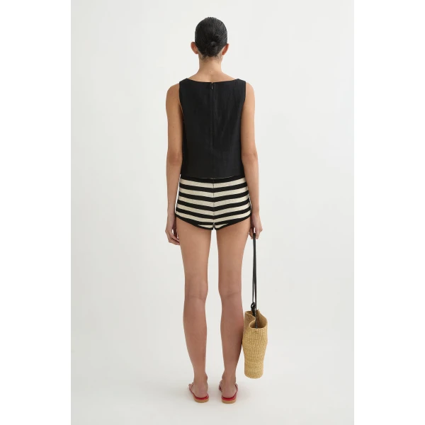 Posse Val Top - Black – sustainable Tops in Black from Australian designer at Coveti.
