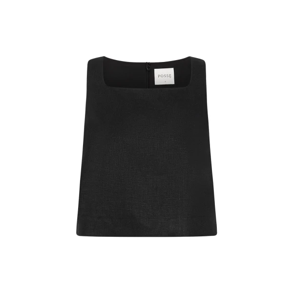 Val Top - Black by Posse the Label ‚Äì luxury tops in Black available at Coveti