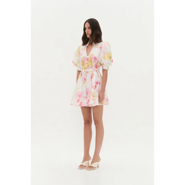 Aje Aus Dresses – structured silhouette with raw femininity from Coveti