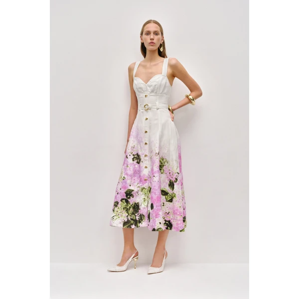 Aje Eartha Midi Dress, view 2