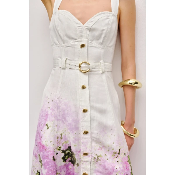 Aje Eartha Midi Dress, view 4