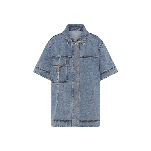 Aje Blue Tops
