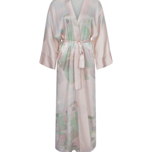 Bernadette Peignoir Silk Satin