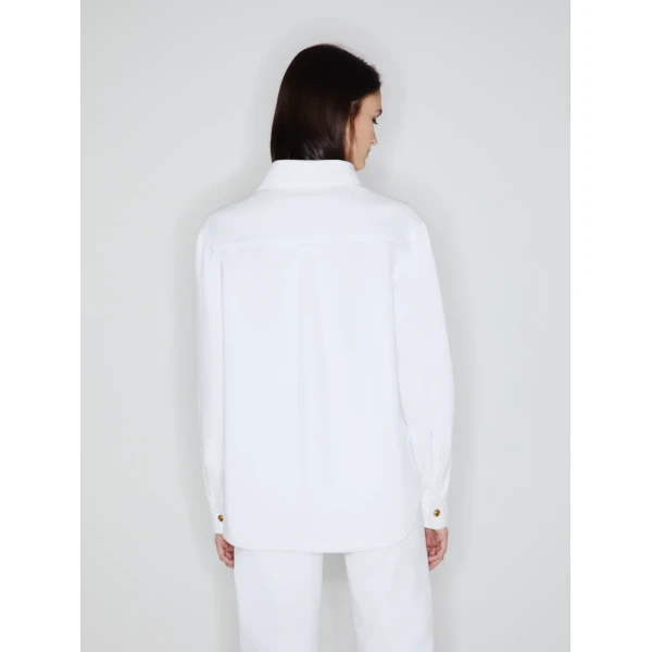 Blazé Milano Clapotis White Berber Shirt, view 2