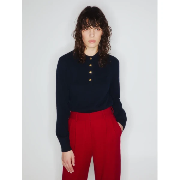 Blazé Milano Marino Knitwear Highland Polo, view 3