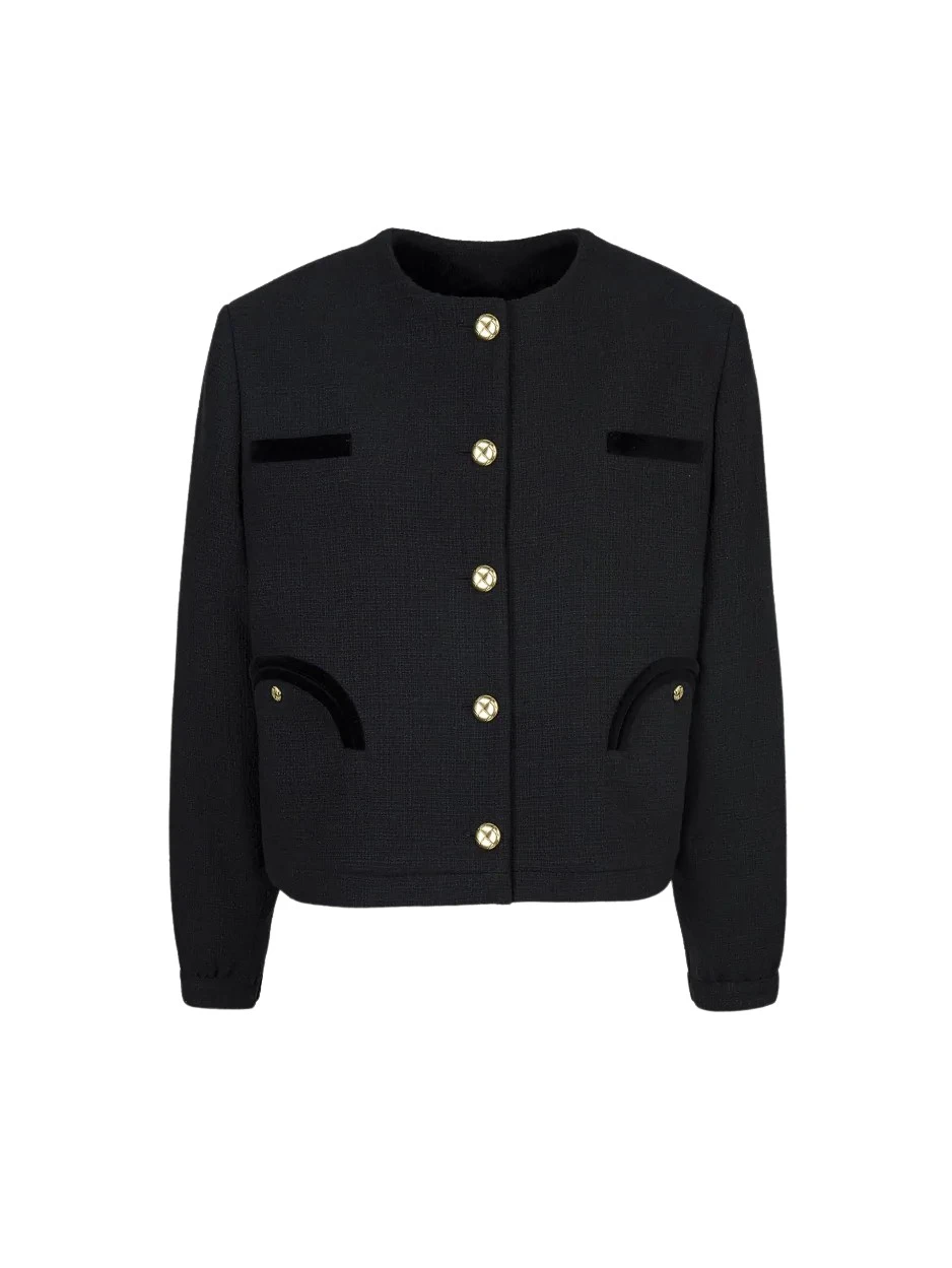 Blaze-Milano-Blaze-Milano-Missy-Black-660962_nobg Blaze Milano Jackets luxury Clothing from Coveti Marketplace