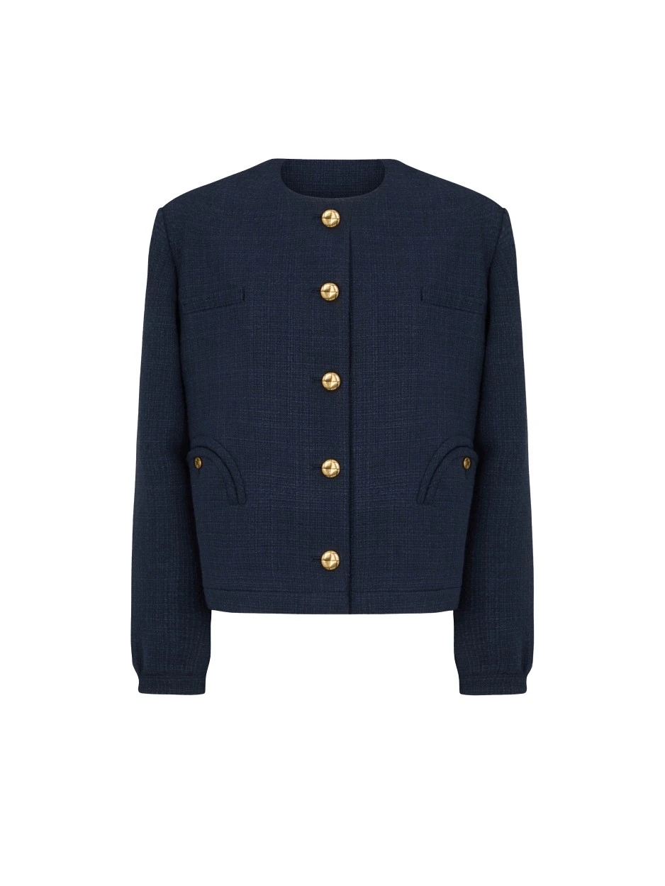 Blaze-Milano-Blaze-Milano-Missy-Navy-888580_nobg Blaze Milano Jackets luxury Clothing from Coveti Marketplace