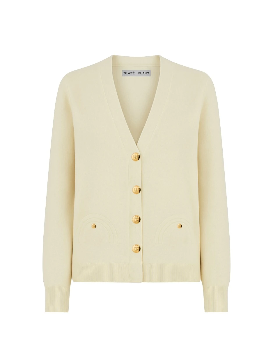 Blaze-Milano-Blaze-Milano-Naturale-Knitwear-688778_nobg Blaze Milano Knitwear luxury Cardigan from Coveti Marketplace