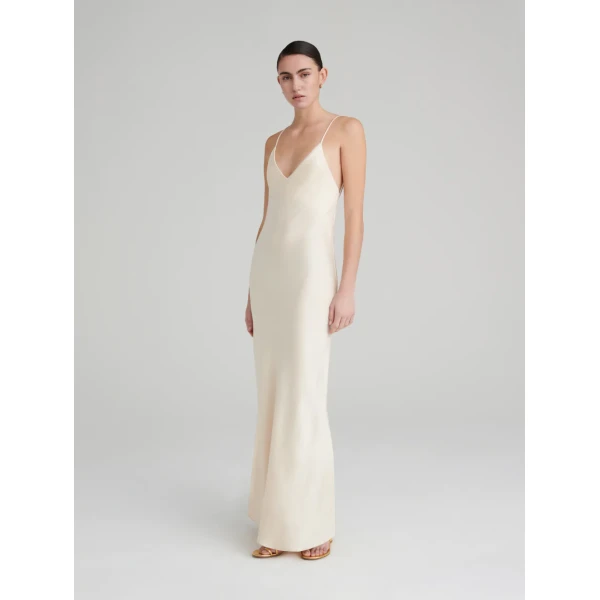 Blazé Milano Novalis Ivory Manipur Dress, view 3