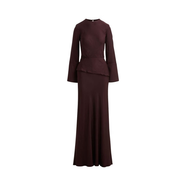 Brandon Maxwell The Violet Gown in Espresso