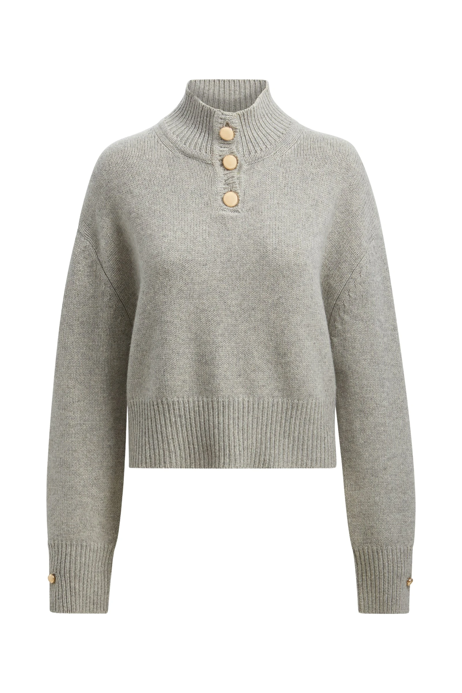 Brandon-Maxwell-Gray-Knitwear-designer-clothing-coveti-413655_nobg Brandon Maxwell Knitwear luxury Clothing from Coveti Marketplace