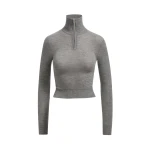 Brandon-Maxwell-Gray-Knitwear-designer-clothing-coveti-541398_nobg Brandon Maxwell Knitwear luxury Clothing from Coveti Marketplace