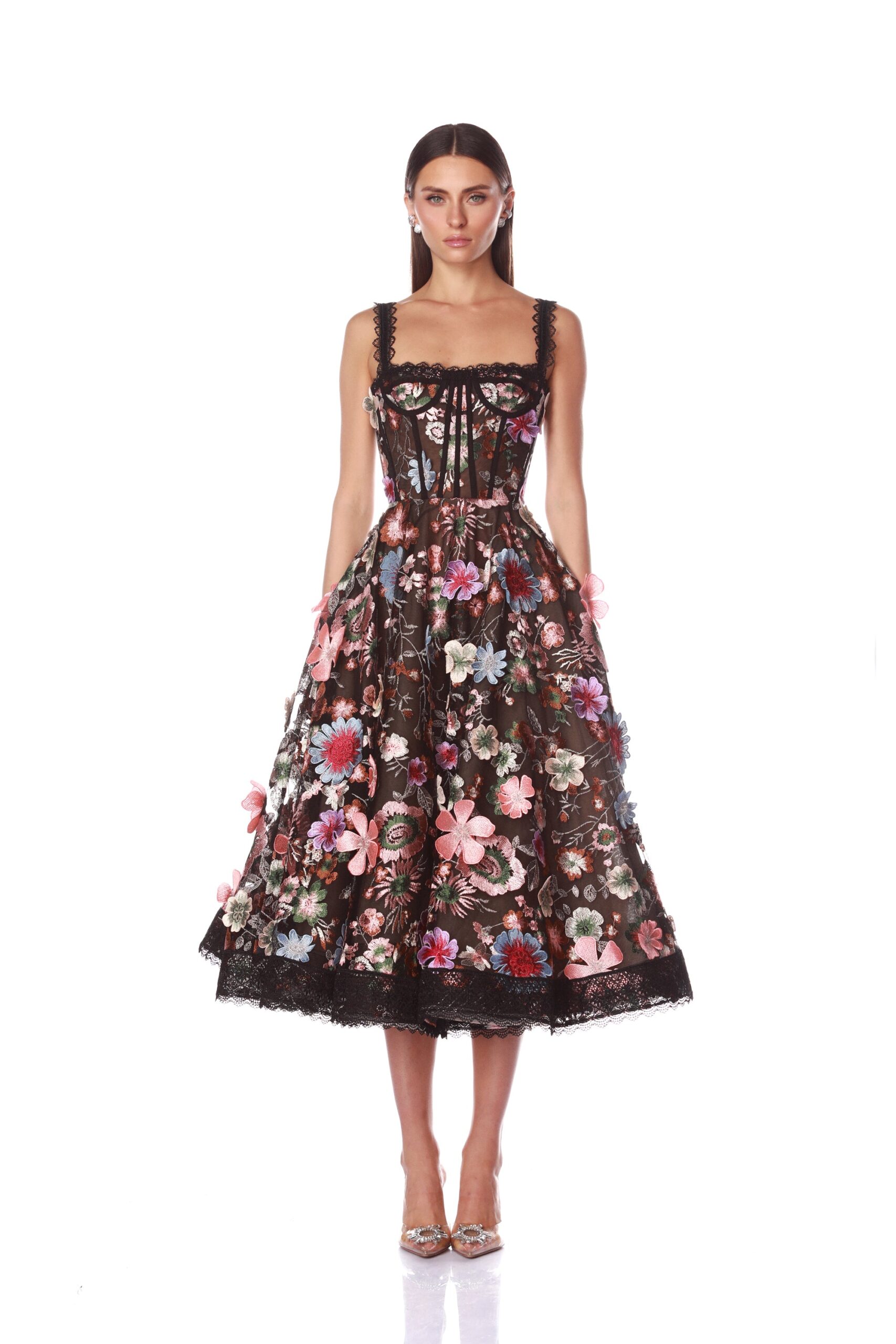 Bronx and Banco Amanda Pink Midi Dress Bronx and Banco Pink Amanda Pink Midi Dress a harmonious blend of structured elegance and timeless sophistication