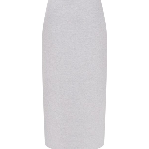 David Koma Bonded Jersey Pencil Midi Skirt