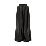 David Koma Faux Leather Maxi Skirt