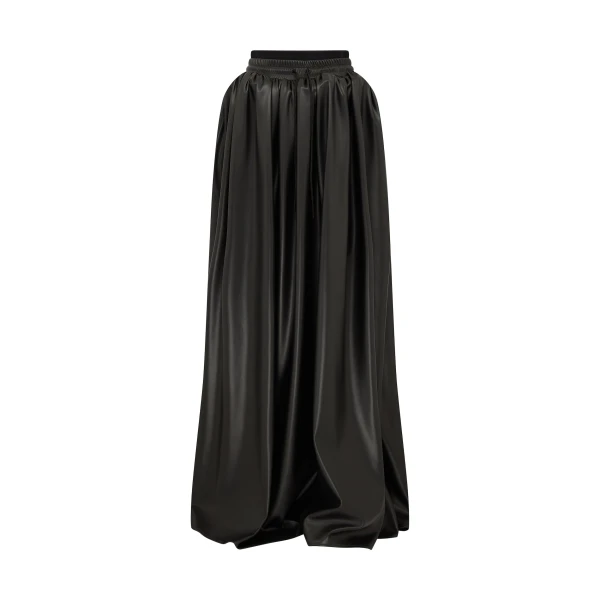 David Koma Faux Leather Maxi Skirt