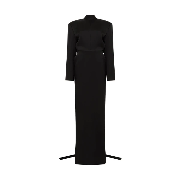 David Koma Open Back Tailored Gown
