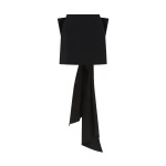 David Koma Oversized Bow Detail Mini Skirt