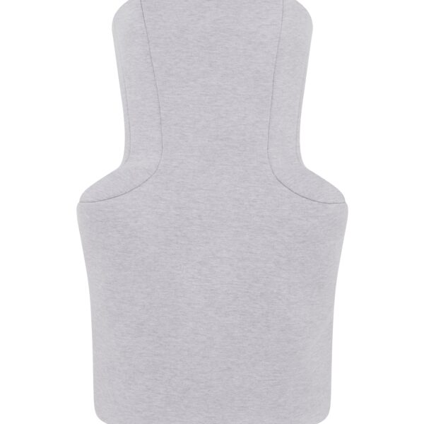 David Koma Padded Hip Detail Strapless Mini Dress In Grey