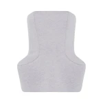 David Koma Strapless Top With Padded Hip Detail