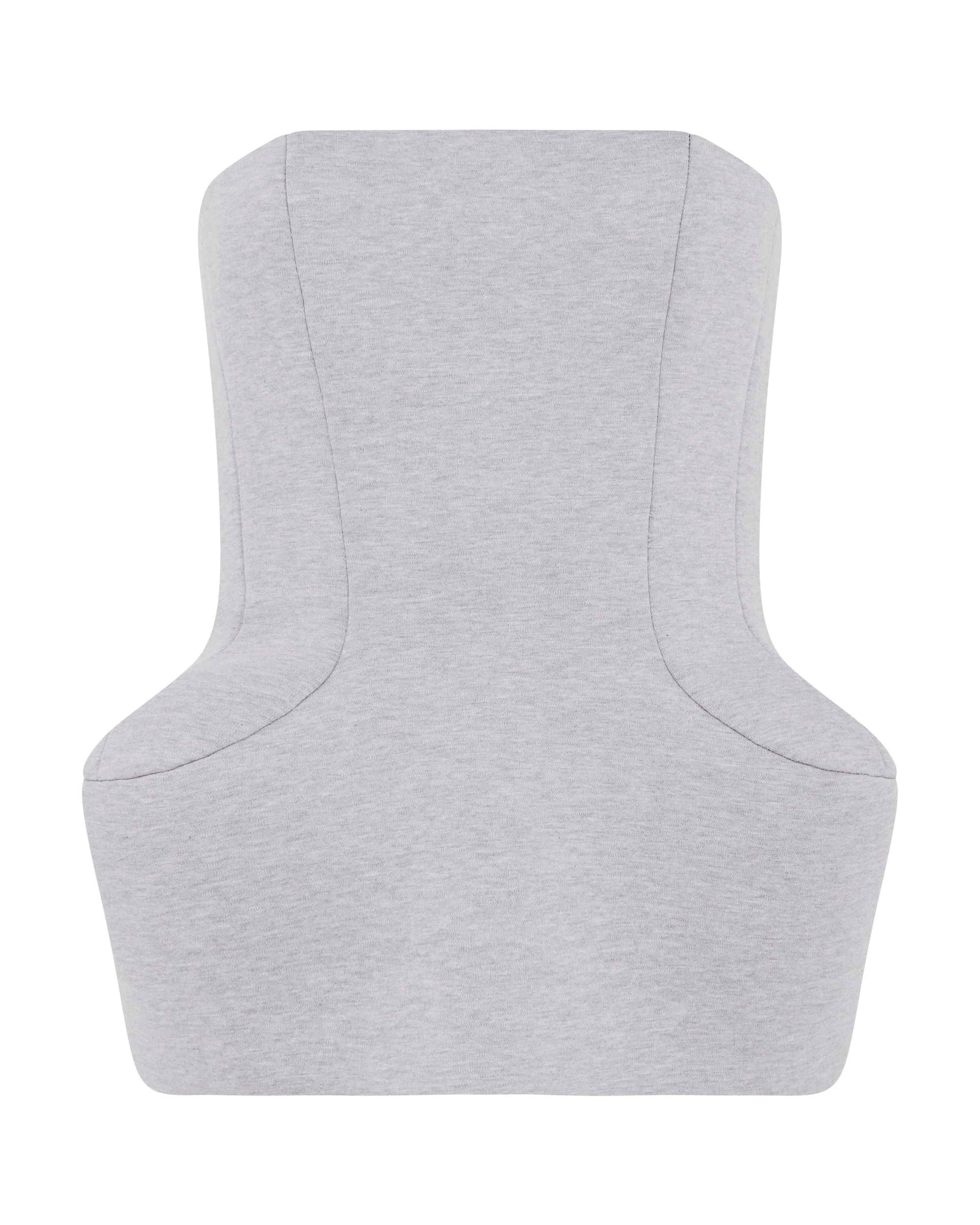 David Koma Strapless Top With Padded Hip Detail David Koma Strapless Top With Padded Hip Detail