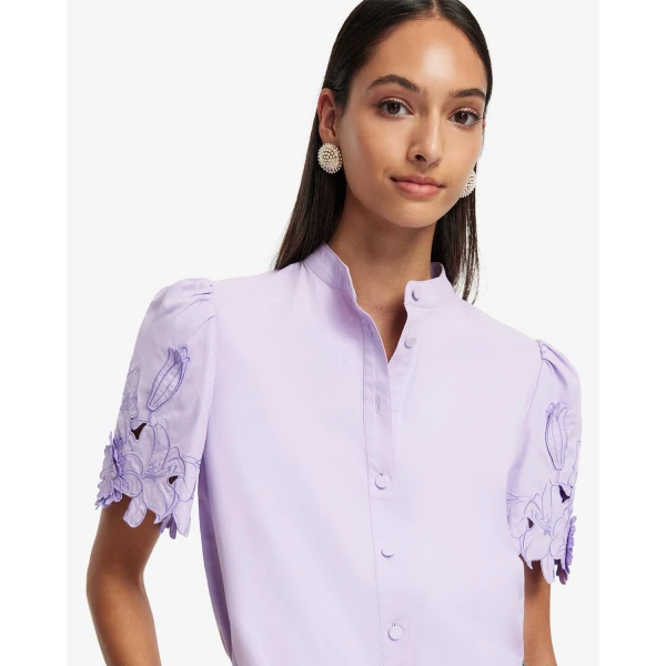 Relaxed fit - Appliqué Shirt Top from Coveti