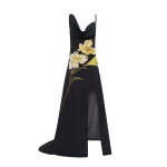 Leo Lin Black Dresses luxury Clothing from Coveti Marketplace