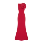 Leo Lin Red Dresses luxury Clothing from Coveti Marketplace