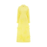 Leo Lin Yellow Dresses luxury Clothing from Coveti Marketplace