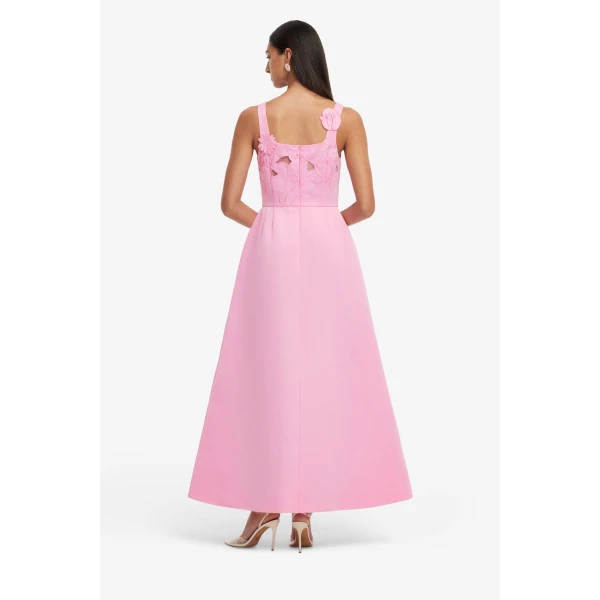 Leo Lin Pink Dresses Premium appliqué maxi dress