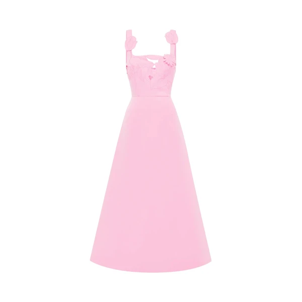 Leo Lin Pink Dresses luxury Clothing from Coveti Marketplace