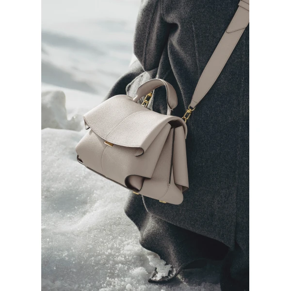 Polene Mokki Edition Textured Mist Bag, view 4