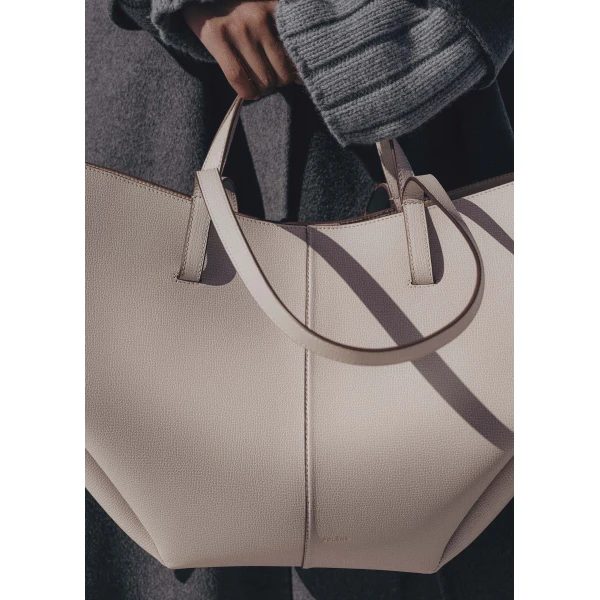 Polene Cyme Edition Textured Mist Bag, view 4