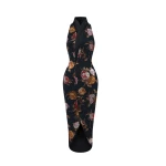 Rasario Midi Dress – couture evening dress