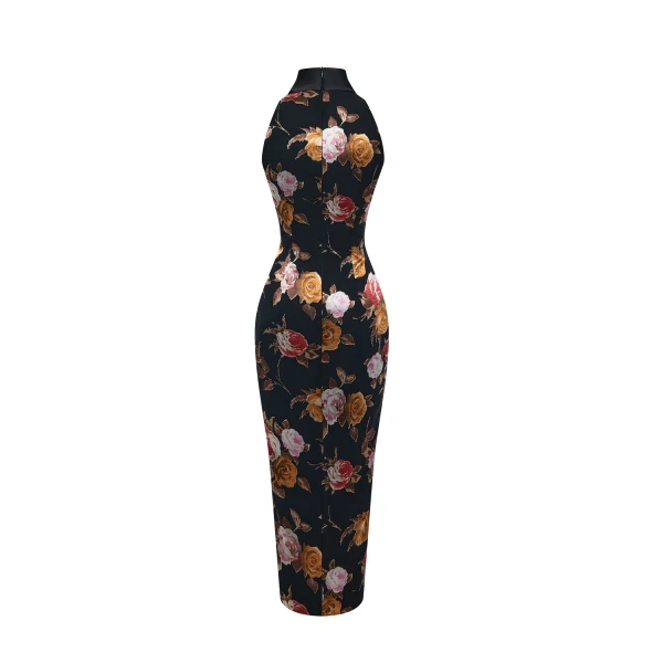 Rasario Midi Dress – couture evening dress
