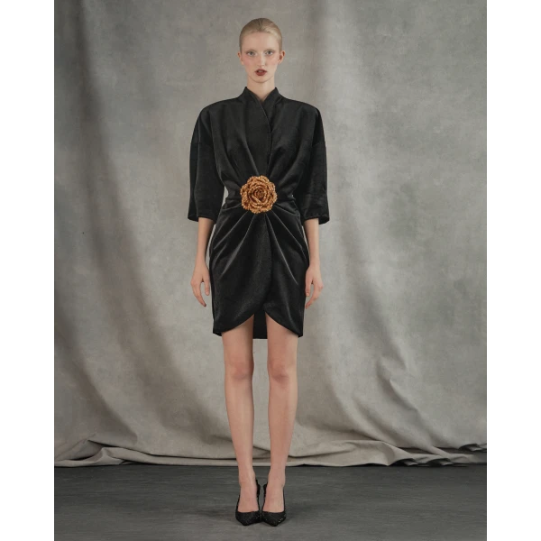 Rasario Mini Dress – couture evening dress
